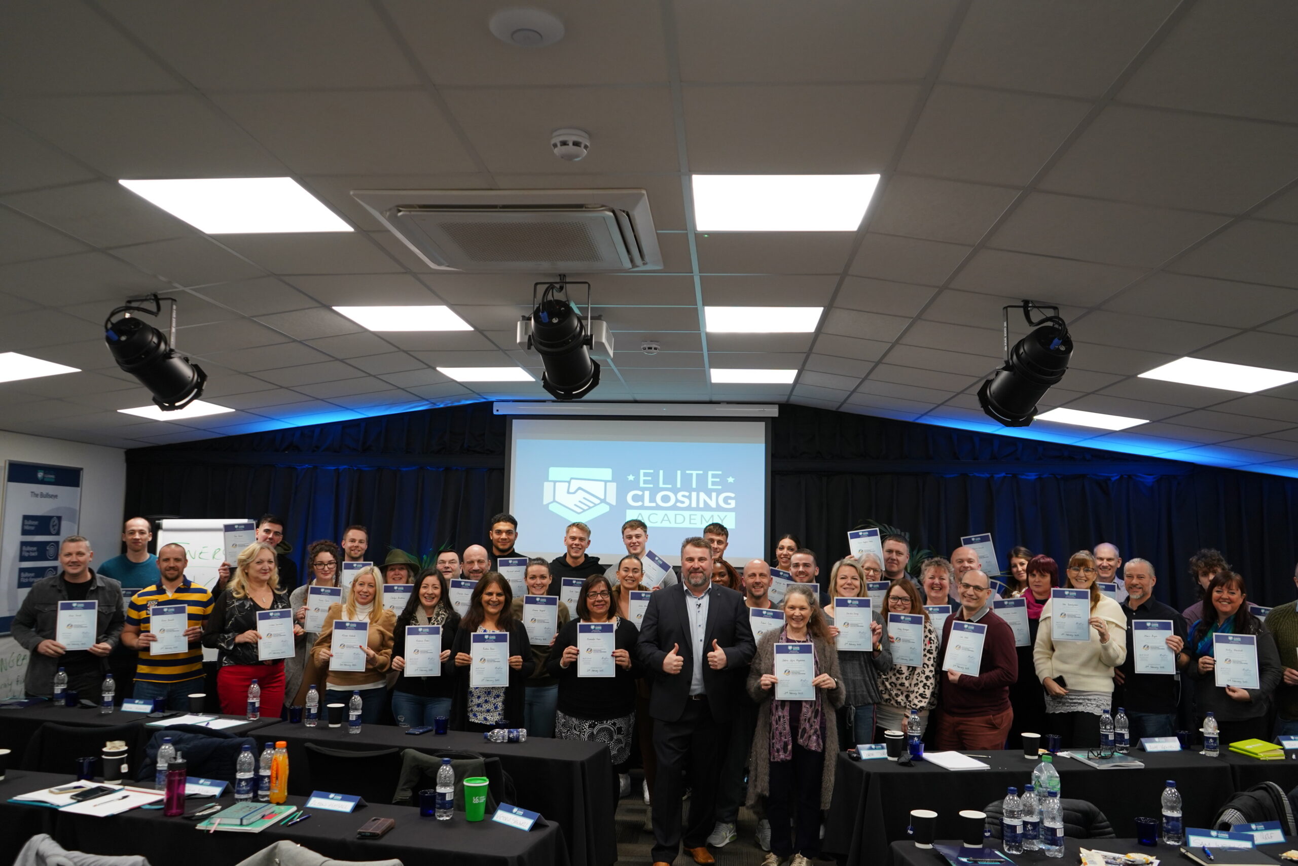 Sales Team Training 25 Team certification at the ECA training centre